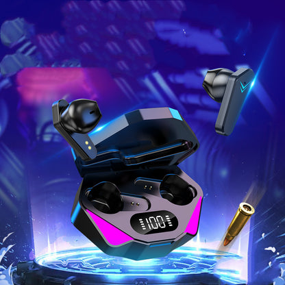 Auriculares Gaming Inalámbricos Bluetooth con Micrófono Sonido Hi-Fi, Baja Latencia y Cancelación de Ruido