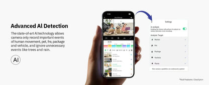 Cámara de Seguridad WiFi 8MP PTZ con Seguimiento Inteligente y Audio Bidireccional