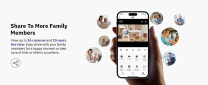 Cámara de Seguridad WiFi 8MP PTZ con Seguimiento Inteligente y Audio Bidireccional